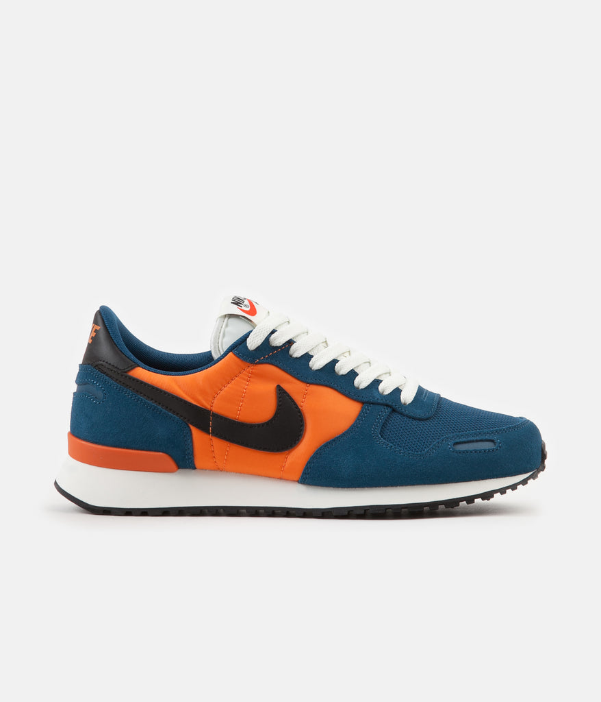 Nike Air Vortex Shoes Blue Force Black Clay Orange -Sail
