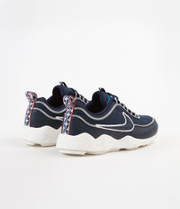 Nike Air Zoom Spiridon SE Shoes in Obsidian and Sail and Blue Nebula - Dark Grey thumbnail