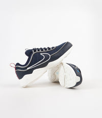 Nike Air Zoom Spiridon SE Shoes in Obsidian and Sail and Blue Nebula - Dark Grey thumbnail