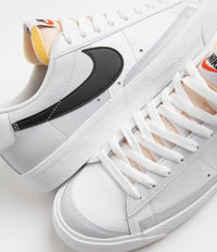 Nike Blazer Low 77 Shoes in White and Black and Pure Platinum thumbnail