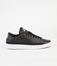 Nike Blazer Low X Shoes in Black and White and Gum Light Brown - Orange thumbnail