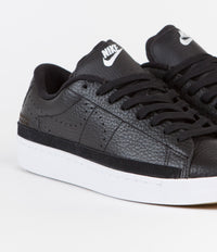 Nike Blazer Low X Shoes in Black and White and Gum Light Brown - Orange thumbnail