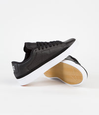 Nike Blazer Low X Shoes in Black and White and Gum Light Brown - Orange thumbnail