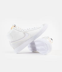Nike Blazer Mid '77 Infinite Shoes in Summit White and White and Sail - Vast Grey thumbnail