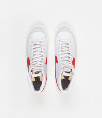 Nike Blazer Mid '77 Vintage Shoes in Habanero Red and Sail and White thumbnail