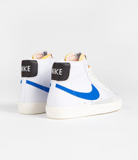 Nike Blazer Mid '77 Vintage Shoes in White and Light Photo Blue and Black - Sail thumbnail