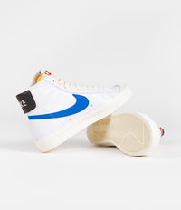 Nike Blazer Mid '77 Vintage Shoes in White and Light Photo Blue and Black - Sail thumbnail