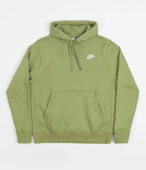 Nike Club Fleece Hoodie in Alligator and Alligator / White