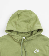 Nike Club Fleece Hoodie in Alligator and Alligator / White thumbnail