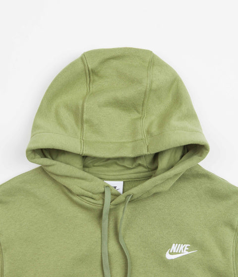 Nike Club Fleece Hoodie in Alligator and Alligator / White