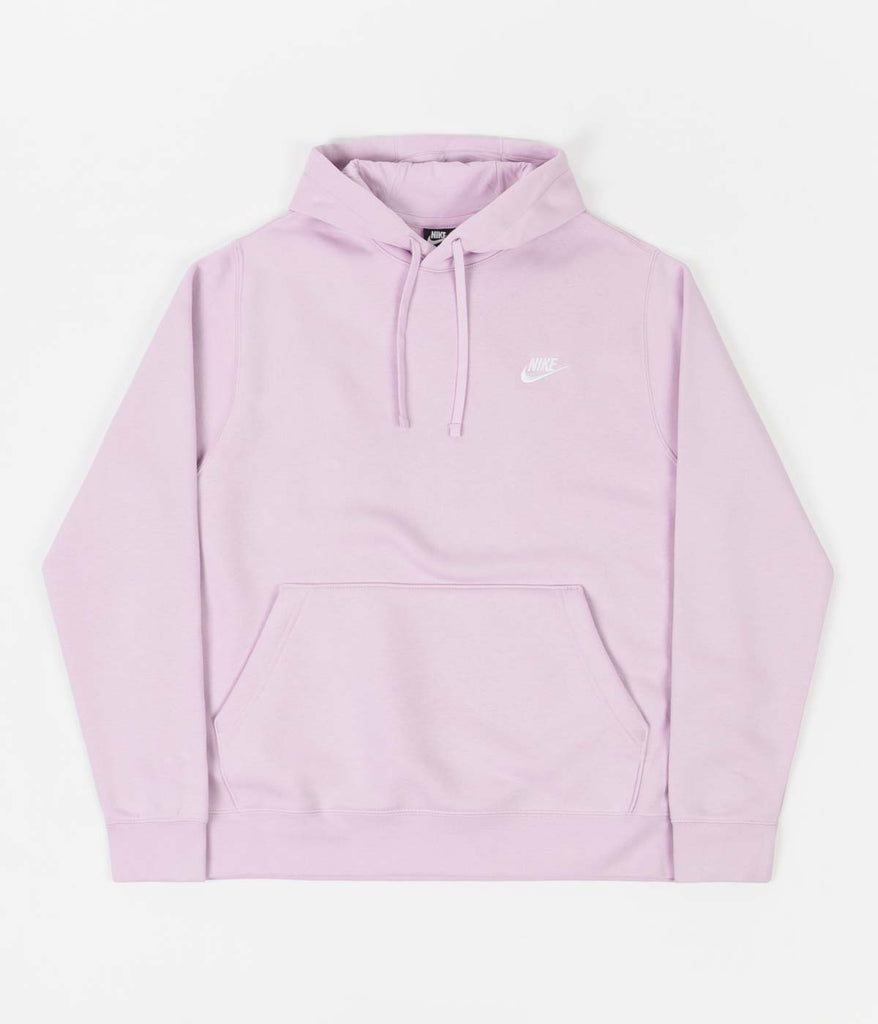 Fleece Pullover Hoodie Nike Sportswear Club Fleece Lavender Mist