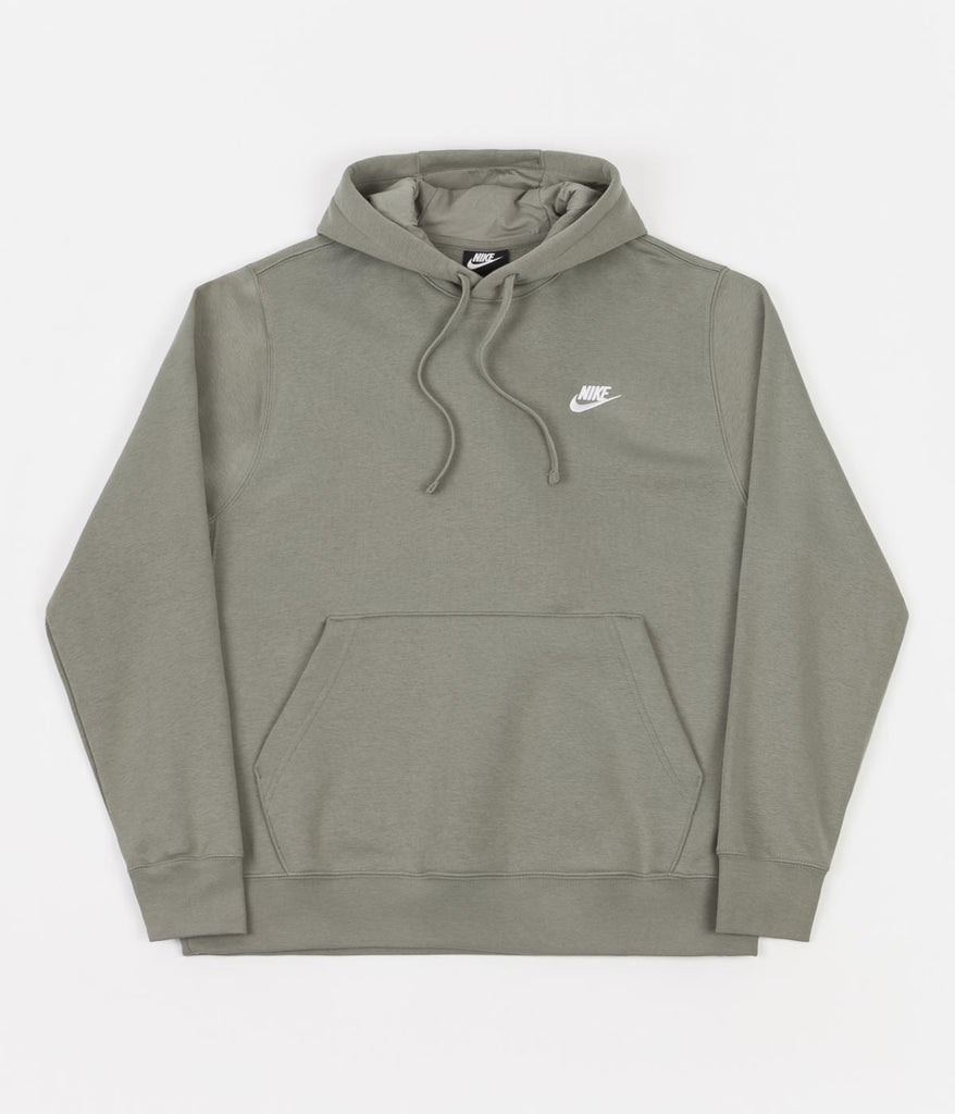 Grey and white nike hoodie best sale