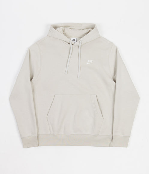 Nike Club Fleece Hoodie - Light Bone / Light Bone / White