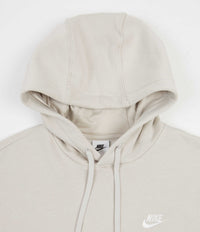Nike Club Fleece Hoodie in Light Bone and Light Bone / White thumbnail