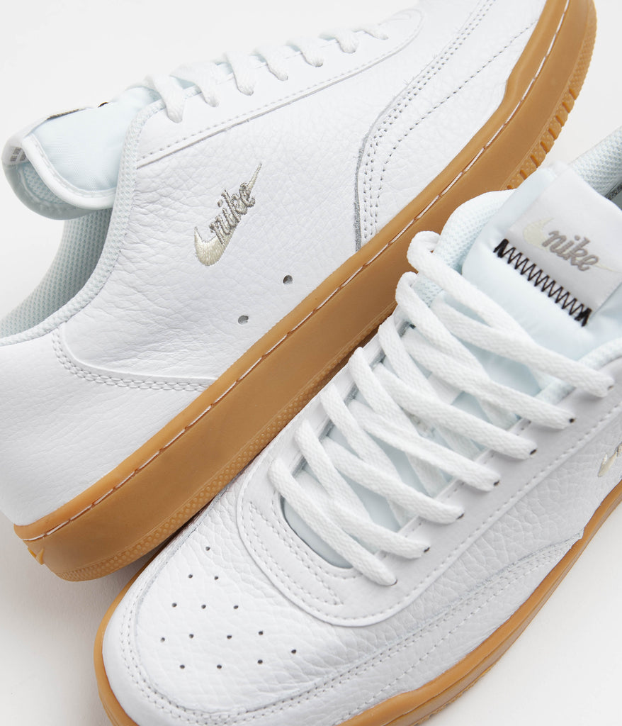 Nike Court Vintage Premium Shoes White / Fossil Enigma Stone