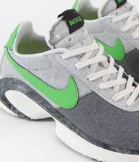 Nike D/MS/X Waffle Shoes in Smoke Grey and Mean Green and Photon Dust - Sail thumbnail