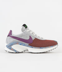Nike D/MS/X Waffle Shoes in Team Orange and Viotech and Photon Dust - Sail thumbnail