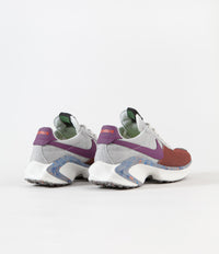 Nike D/MS/X Waffle Shoes in Team Orange and Viotech and Photon Dust - Sail thumbnail