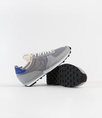 Nike Daybreak Type Shoes in Light Smoke Grey and Game Royal and Sail - White thumbnail