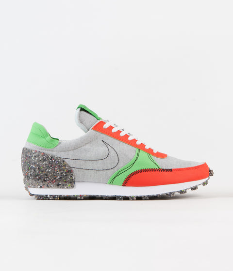 Nike Daybreak Type Shoes in Photon Dust and Photon Dust and Team Orange