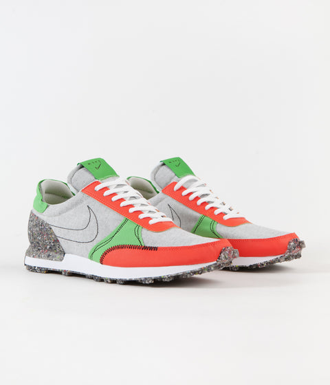 Nike Daybreak Type Shoes in Photon Dust and Photon Dust and Team Orange