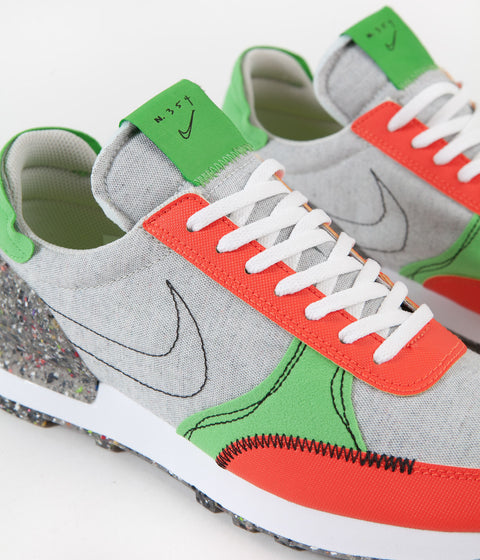 Nike Daybreak Type Shoes in Photon Dust and Photon Dust and Team Orange