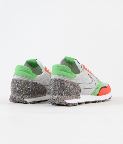 Nike Daybreak Type Shoes in Photon Dust and Photon Dust and Team Orange