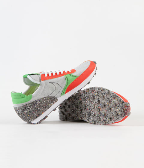 Nike Daybreak Type Shoes in Photon Dust and Photon Dust and Team Orange