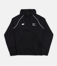 Nike DNA Half Zip Hoodie in Black and White thumbnail