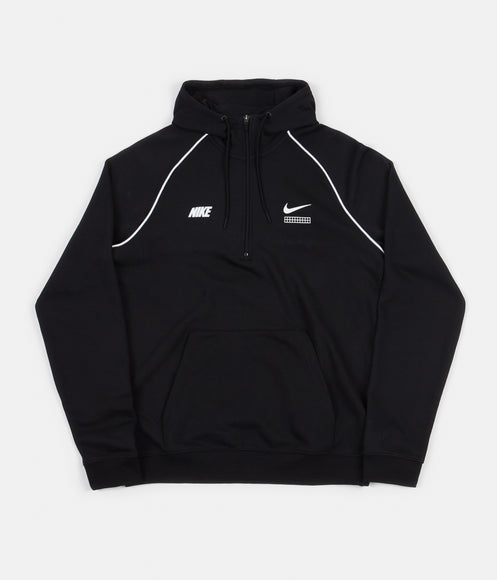 Nike DNA Half Zip Hoodie - Black / White