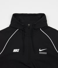 Nike DNA Half Zip Hoodie in Black and White thumbnail