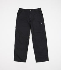 Nike Double Panel Unlined Pants - Black / White thumbnail