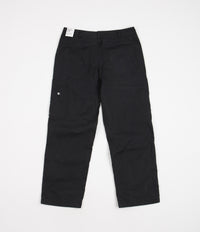 Nike Double Panel Unlined Pants - Black / White thumbnail