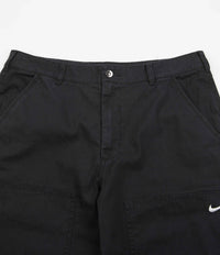Nike Double Panel Unlined Pants - Black / White thumbnail