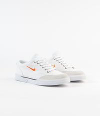 Nike GTS '16 TXT Shoes in White and Team Orange and Black thumbnail