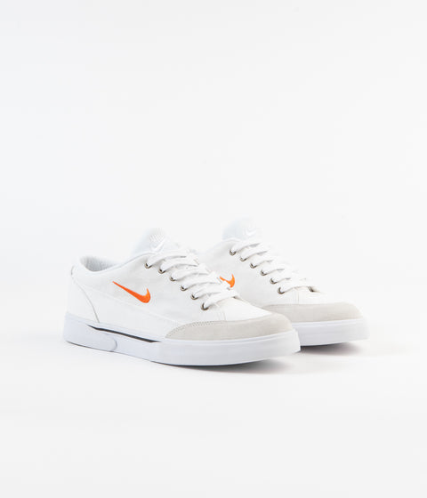 Nike GTS '16 TXT Shoes in White and Team Orange and Black