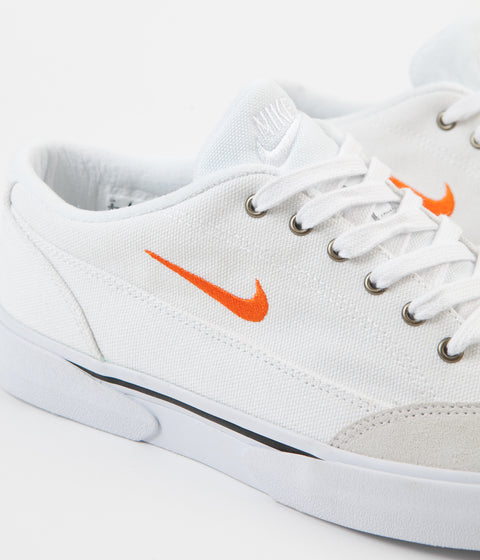 Nike GTS '16 TXT Shoes in White and Team Orange and Black