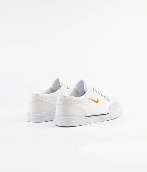 Nike GTS '16 TXT Shoes in White and Team Orange and Black