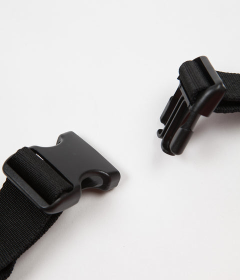 Nike Heritage Hip Pack in Rush Coral and Black / Black