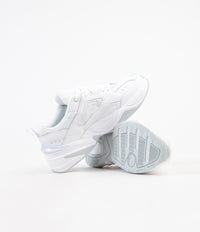 Nike M2K Tekno Shoes in White and White and Pure Platinum thumbnail