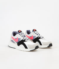 Nike Pantheos Shoes in Summit White and Hot Punch and Black thumbnail