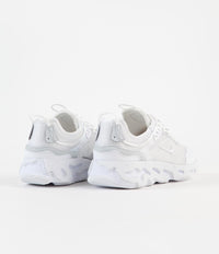 Nike React Live Shoes in White and White and Pure Platinum thumbnail