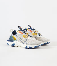 Nike React Vision Shoes in Light Orewood Brown and Coastal Blue and Sail thumbnail