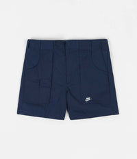 Nike Reissue Woven Shorts in Midnight Navy and Sail thumbnail
