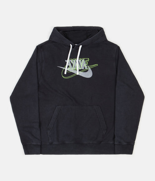 Nike Retro Hoodie - Black / Volt