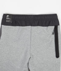 Nike Tech Fleece Joggers in Dark Grey Heather and Dark Smoke Grey / Black thumbnail