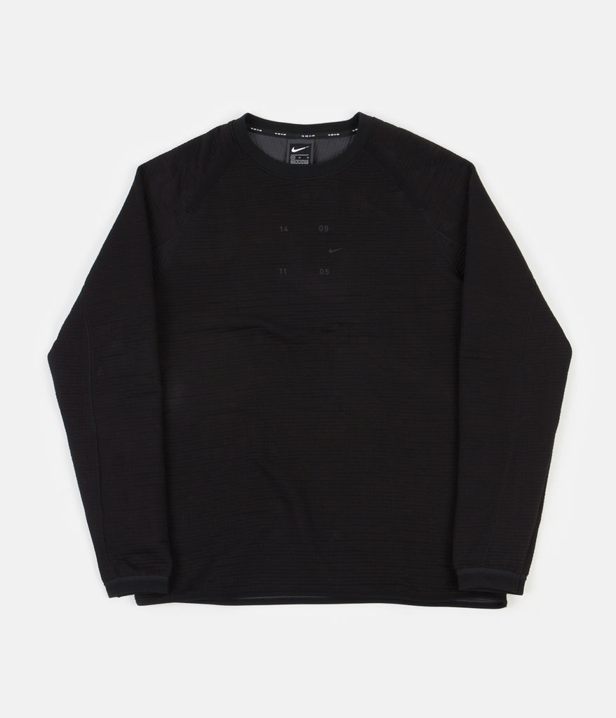 Nike Tech Pack Crewneck Sweatshirt Black Anthracite Black