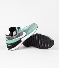 Nike Waffle One SE Shoes in Black and White and Light Menta - White thumbnail