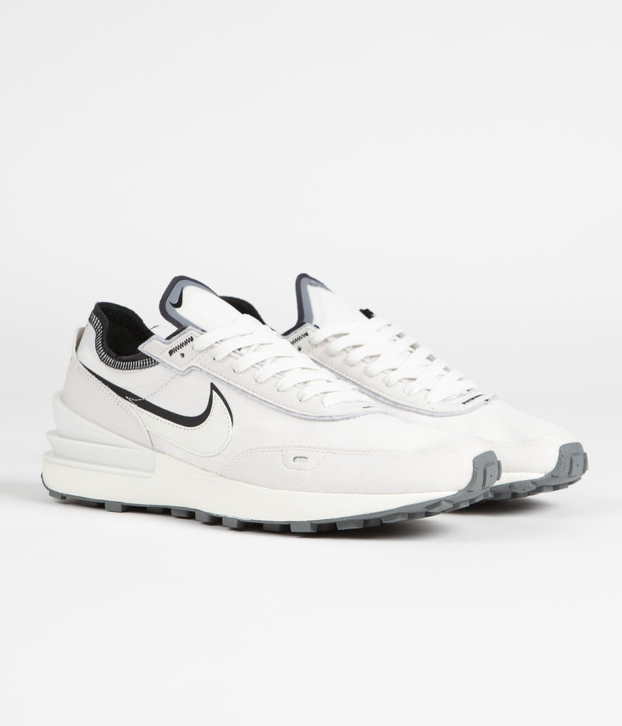 Nike Waffle One SE Shoes - Phantom / Black - Sail - Phantom