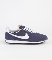 Nike Waffle Trainer 2 Shoes in Thunder Blue and White and Midnight Navy - Sail thumbnail